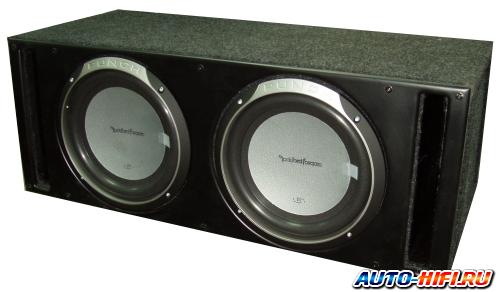 Сабвуфер в корпусе с фазоинвертoром Rockford Fosgate P1S410x2 vented box